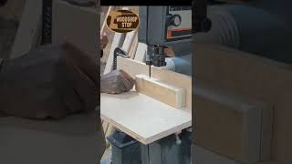 resaw lumber with a custom fence for the bandsaw woodworking diy [upl. by Housum]