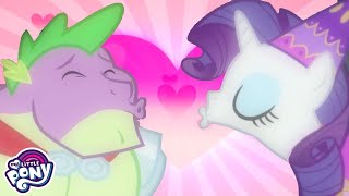 My Little Pony  Rarity and Spikes Love Story  My Little Pony Friendship is Magic  MLP FiM [upl. by Baptist]