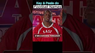 Key amp Peele Do The Best Football Names With Real Players 😂😂 shorts funny [upl. by Everett]