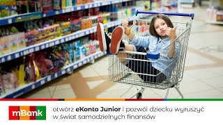 eKonto Junior z kartą dla dzieci do 13 lat [upl. by Uphemia]