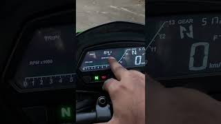 Dominar 250 Instrument cluster  dominar shorts bajaj [upl. by Teddi6]