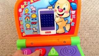 FisherPrice Laugh amp Learn Smart Screen Laptop Review [upl. by Drofnas263]