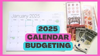 HOW TO BUDGET FOR THE YEAR WITH A CALENDAR  SHARING SATURDAY [upl. by Fulbert97]