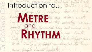 METRE amp RHYTHM in POETRY  Poetic examples definitions amp analysis from English Literature [upl. by Aitekram]