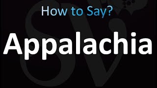 How to Pronounce Appalachia correctly [upl. by Seymour]