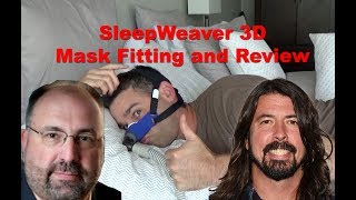 Circadiance SleepWeaver 3D All Cloth CPAP Mask Fitting and Review Prevent Skin Irritation [upl. by Aihtibat]