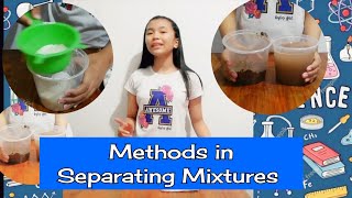 Separating Mixtures  Science Experiment [upl. by Akihsat497]