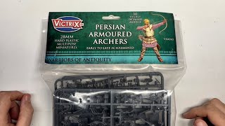 Unboxing Victrix Persian Armoured Archers [upl. by Alokin]