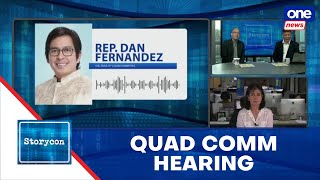 Storycon  House Quad Comm moves resumption of hearing to November 28 – Fernandez [upl. by Trixie]