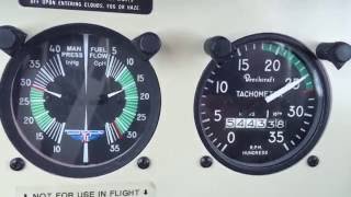 Beech Bonanza S35 TAT TN in Cruise at 17000 Feet [upl. by Ahen]