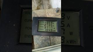 Solar power meter DC energy meter KWh Voltage current ampere power watts all in one display LED LCD [upl. by Malha]