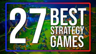 Top 27 BEST STRATEGY Games [upl. by Atinev527]