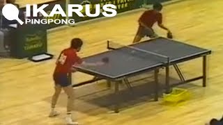 Tibor Klampár  Xie Saike WTTC 1981 [upl. by Haukom262]