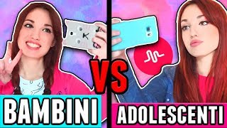 Bambini VS Adolescenti su Musically [upl. by Thgirw]