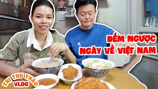 Em làm thịt chiên với mì lạnh và đếm ngược 15 ngày nhà em về Việt Nam  Thị Thu Thảo Vlog [upl. by Enobe707]