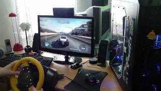 Logitech Lenkrad Wingman and Workstation [upl. by Nell]