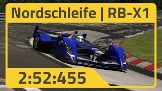 Nordschleife In Under 3 Minutes  Red Bull X1 Onboard [upl. by Alaster474]