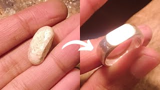 I hand forged a Signet Ring from a piece of Silver  How to make a Signet Ring  Azeez Jewellery [upl. by Rein]