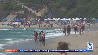 Laguna Beach coping with an unprecedented spike in visitors [upl. by Anevad]