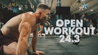 A WHEELHOUSE WORKOUT  CROSSFIT OPEN 243 [upl. by Damour]