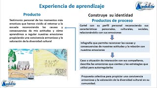 SECUNDARIA 1 EXPERIENCIA DE APRENDIZAJE SITUACIÓN SIGNIFICATIVA PROPÓSITO Y PRODUCTO [upl. by Gobert794]