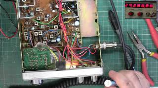 Fidelity CB1000FM CB2781 UK FM CB radio  Repair amp retune [upl. by Orihakat549]