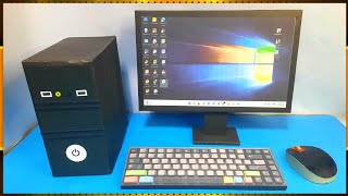 How to Make Computer With Cardboard  Cardboard Computer DIY [upl. by Mountfort]