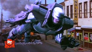 RoboCop 3 1993  RoboCops Jetpack Scene  Movieclips [upl. by Auhsot]