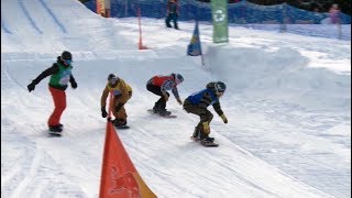 Concursuri de ski si snowboard la Arena Platos Paltinis  novatvro [upl. by Eednarb]