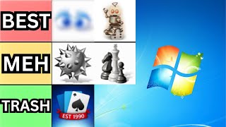 Ranking EVERY PreInstalled Windows Game [upl. by Anoo]