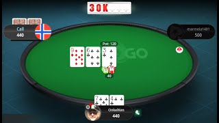 4K Poker Play quotSPIN amp GOquot on PokerStars [upl. by Sutelc12]