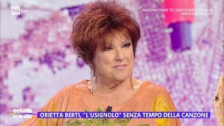 Orietta Berti storia e successi dellusignolo di Cavriago  Estate in diretta 13062024 [upl. by Eleirbag]