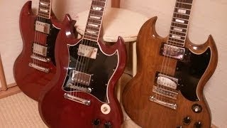 Gibson SG Sound Test 70s90s00s SG Standard amp 61Reissue [upl. by Ausoj]