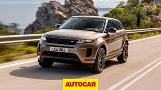 2019 Range Rover Evoque review  The perfect compact SUV  Autocar [upl. by Foushee]