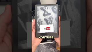 YouTube on a Kindle Paperwhite 😂👀shorts [upl. by Kcirre769]