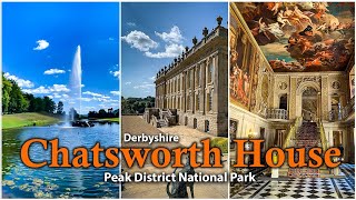 Chatsworth House  English Stately Home  Chatsworth House Tour [upl. by Zehcnas70]