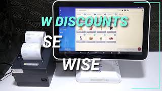 Shreyans SRSAN3 1560 Inch Touch POS with Smart POS Billing Software Training Video [upl. by Senior141]