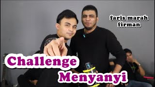 Faris Pengsan  Challenge Menyanyi Faris Azri Tv Team [upl. by Beekman]