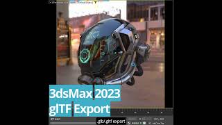 3dsMax 2023  glTF Material and Exporter [upl. by Yeliac838]