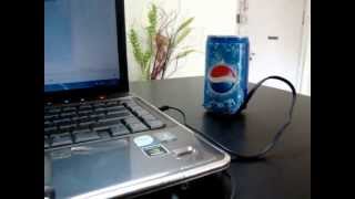 Pepsi Can MP3 Player Speaker [upl. by Aileno862]