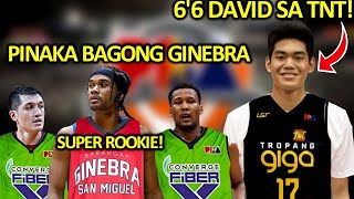 PBA UPDATES I PINAKA BAGONG GINEBRA MATINDI KAPALIT I BAGONG ROOKIE NG TNT [upl. by Bruns768]