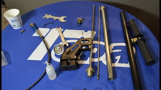 How to repair the 300bar 4500psi pcp air rifle hand pump A batch [upl. by Alehcim148]