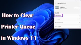 Clear Your Printer Queue in Windows 11 Easily – Quick and Effective Methods [upl. by Irbua]