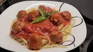 Nudle z klopsikami Spagetti po amerykansku Kasia gotuje [upl. by Bela]