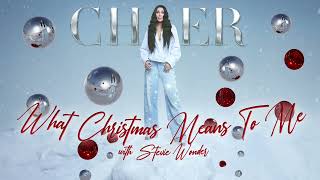 Cher  What Christmas Means to Me with Stevie Wonder Official Audio [upl. by Yeltneb957]