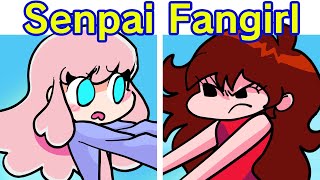 Friday Night Funkin VS Cloud  Senpais Fangirl  Heart Attack Rampage FNF Mod FANMADE [upl. by Ambur]