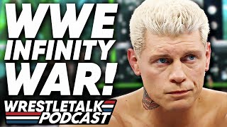 The Rock Pins Cody Rhodes WWE WrestleMania 40 Review  WrestleTalk Podcast [upl. by Lunt522]