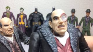 Batman Arkham Figures  Customs VS Factory [upl. by Ulyram]