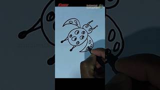 ladybug drawing ladybug HariArtschuttiDrawingtamil art hariarts drawing artshorts ladybugart [upl. by Jacobah]