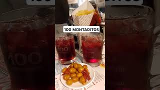 100 MONTADITOS spanish restaurant weekend singlemomjourney [upl. by Felicdad]